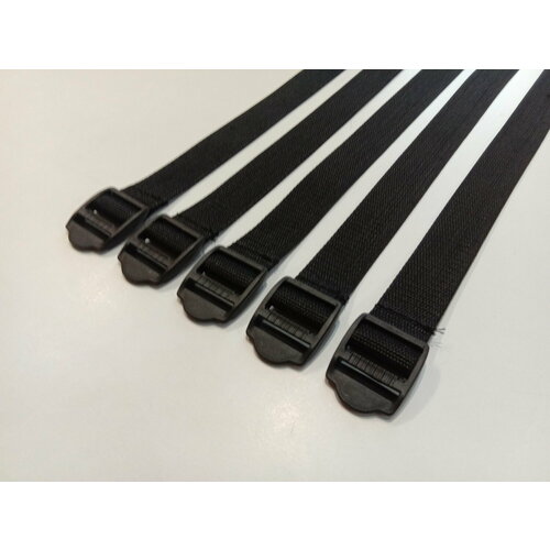 Стяжка (стропа с пряжкой) - 5 шт. по 60см