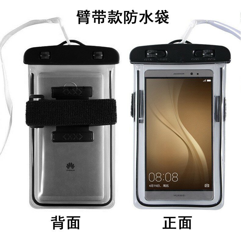 фото Водонепроницаемая сумка для телефона, прозрачная, светящаяся, флуоресцентная, 100%, 6 дюймов