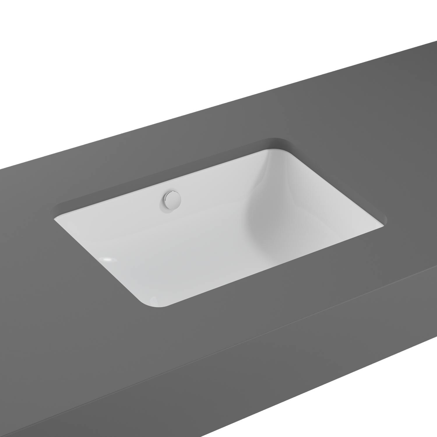 Раковина Vitra S20 55 см 7475B003-0618 встраиваемая цвет белый