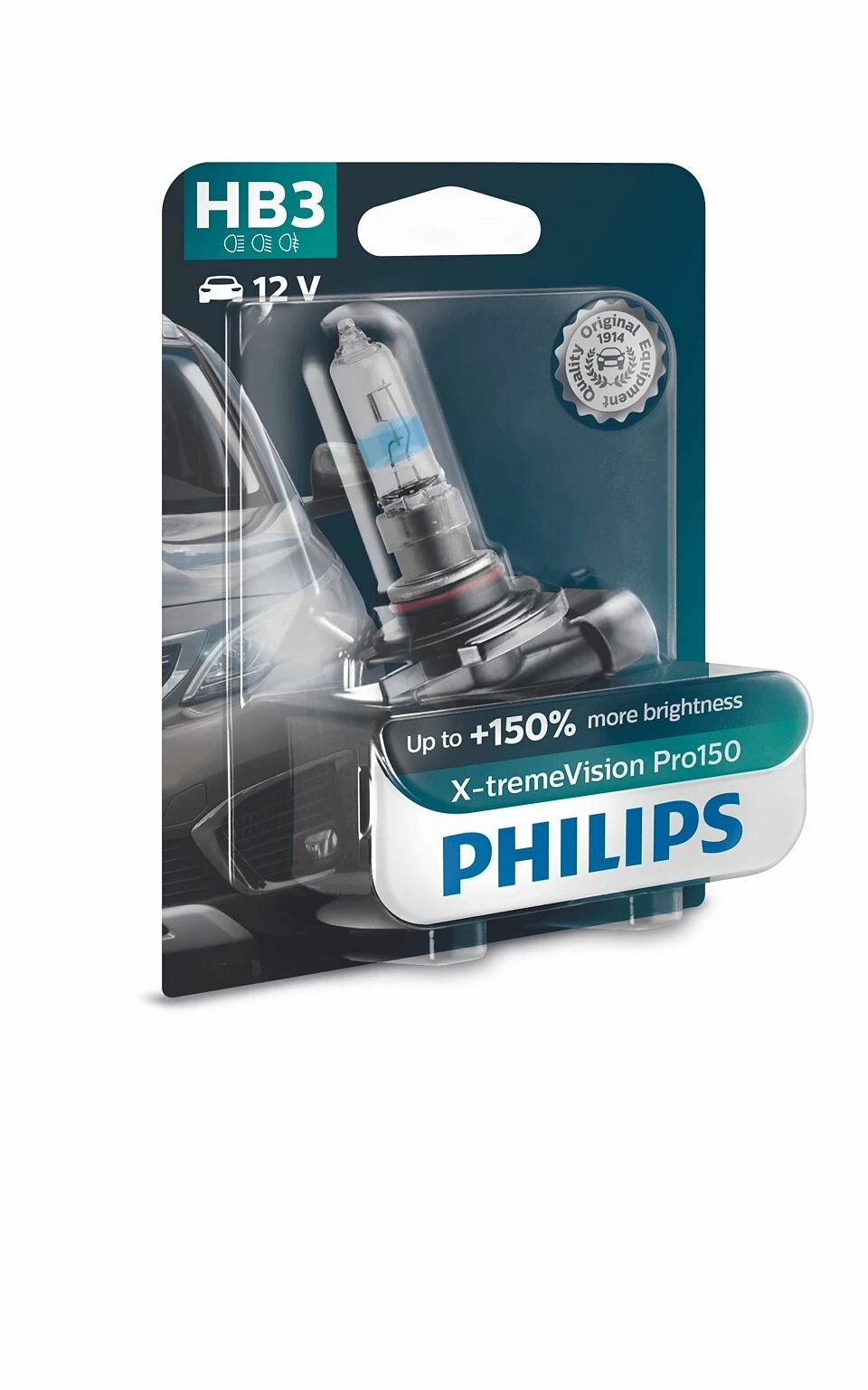 Лампа HB3 12V- 65W X-tremeVisionPro150 - 9005XVPB1 (блистер 1шт)