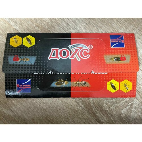 Средство инсектицидное от тараканов и муравьёв, липкая пластина Клеелов 10шт.