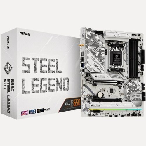 Изображение товара Материнская плата Asrock B650 STEEL LEGEND WIFI (AM5, ATX)