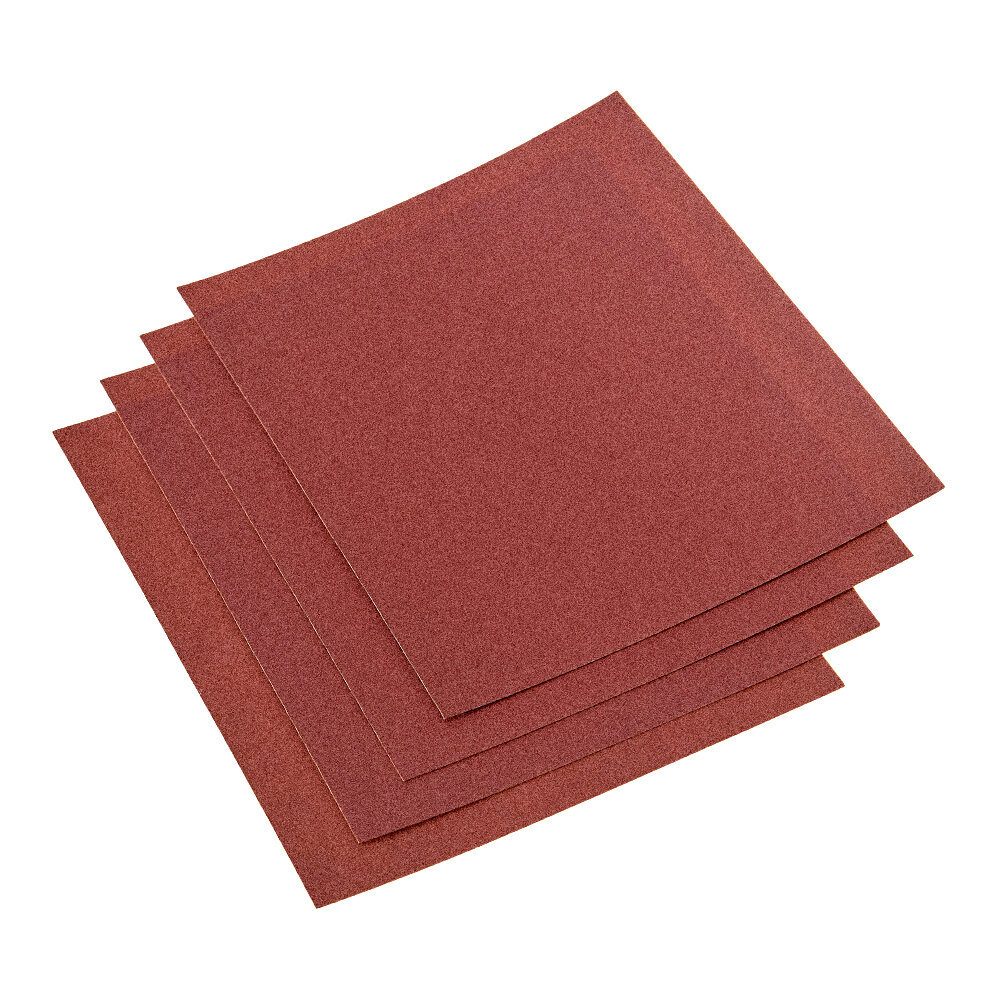 Наждачная бумага ABRAFORM P600 водостойкая 140х115 мм 4 шт AF HS DOC P600