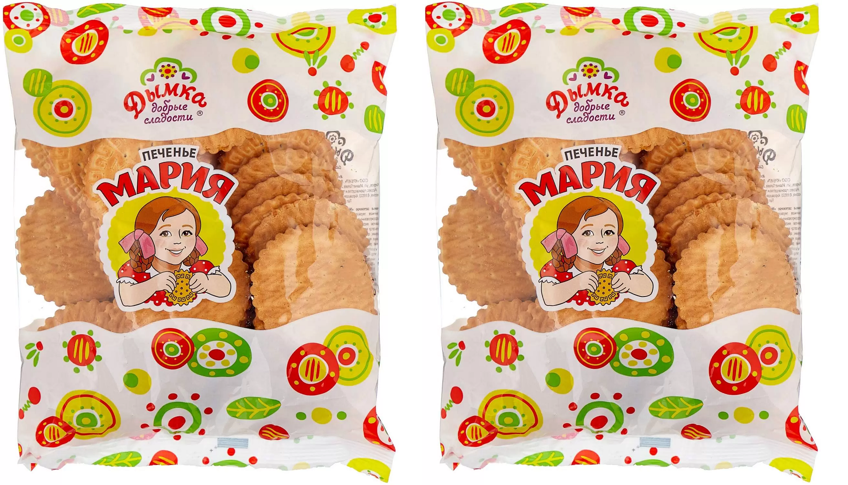 Печенье Дымка Мария, 300г, 2 штуки