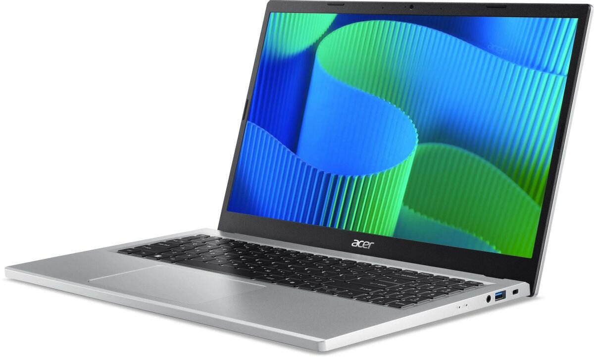 15.6" Ноутбук Acer Extensa 15 EX215-34, Intel N200 1ГГц, 4-ядерный, 16ГБ LPDDR5, 512ГБ SSD, Intel UHD Graphics, Windows 11 Pro + MS Office 2021 Pro, русская клавиатура — фото 1