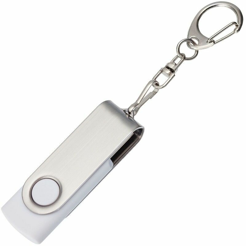 Флешка Twist, белая, 16 Гб — фото 1