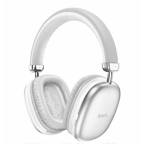 Наушники беспроводные Hoco W35 с поддержкой Bluetooth серебро 1258₽