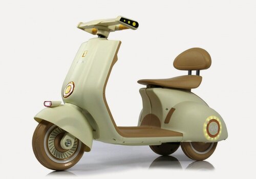 Изображение товара Детский электроскутер K444PX бежевый