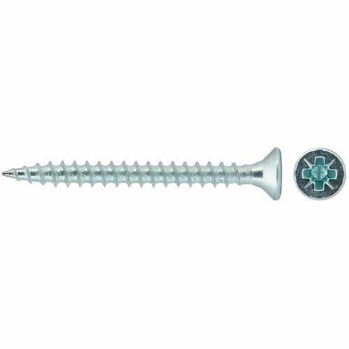 Шуруп универсальный 5,0х50 мм белый цинк SG (упаковка 250 шт)