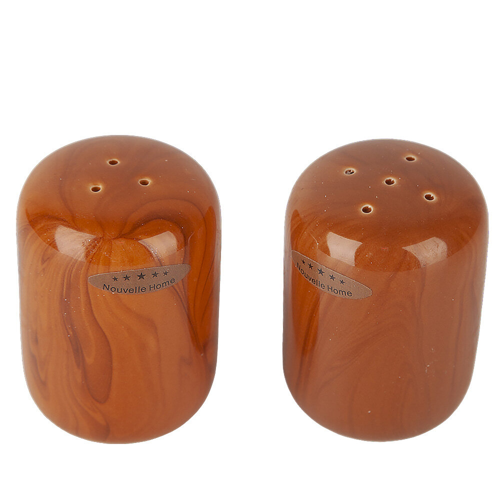 Набор для специй солонка/ перечница "Wooden Grain", Nouvelle — фото 1