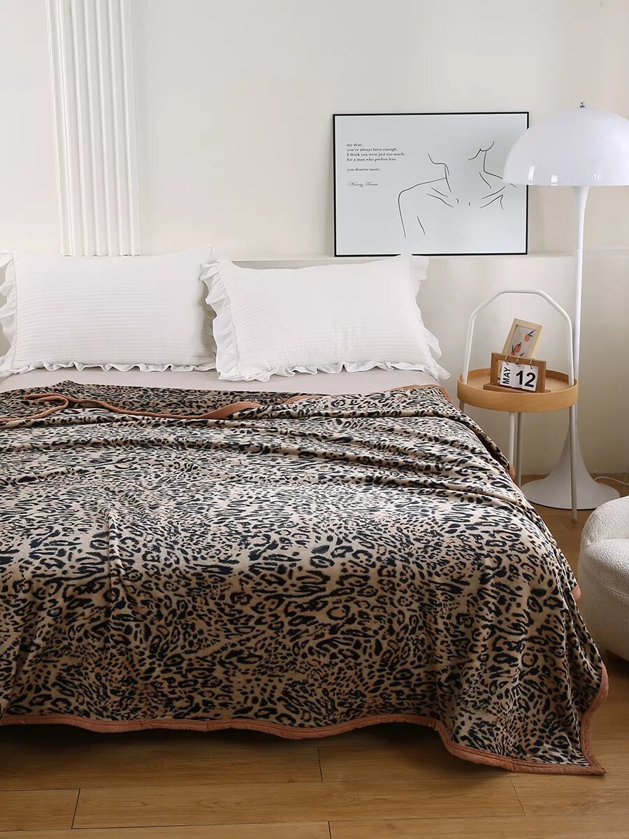 Плед 200х220 евро на кровать Lindo