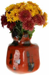 Гранат созревший из керамики вазочка, статуэтка высота 15