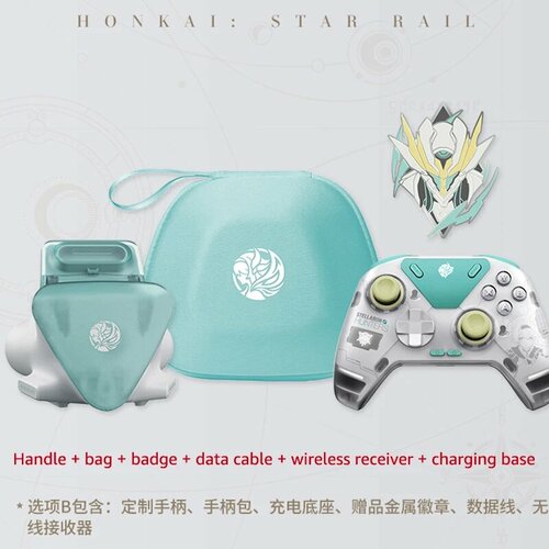OUIO Беспроводной проводной геймпад Honkai Star Rail Firefly and charging base 18342₽