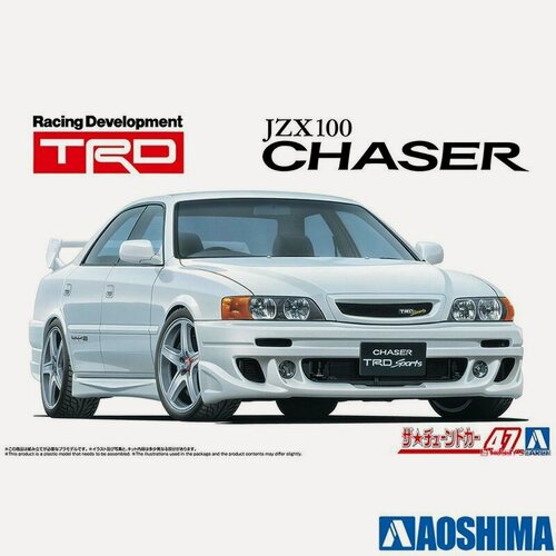 Изображение товара Сборная модель Машинка Aoshima-06880 1/24 scale Toyota TRD JZX100 Chaser 1998 car model kit
