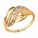 Кольцо Diamant online, красное золото, 585 проба