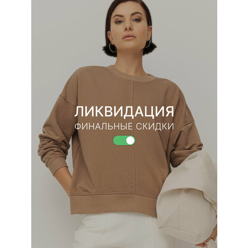 фото Свитшот eazyway, размер xs, , коричневый