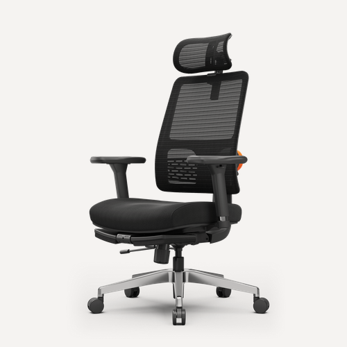 Изображение товара Эргономичное компьютерное кресло FoxGear NETZ модель M, черный