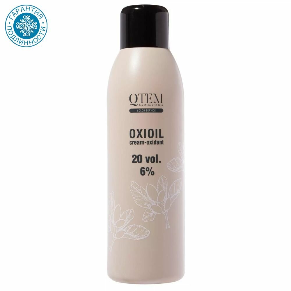Универсальный крем-оксидант QTEM Oxioil 6% (20 Vol.), 1000 мл