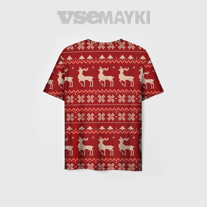 Футболка VseMayki.Ru, размер 50-52, белый — фото 1