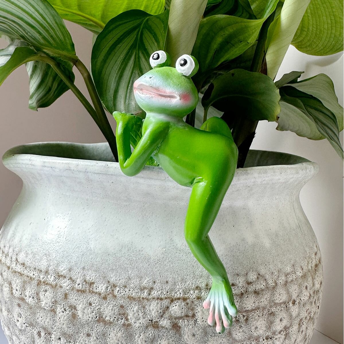 Садовый плантатор Лягушка подвесная