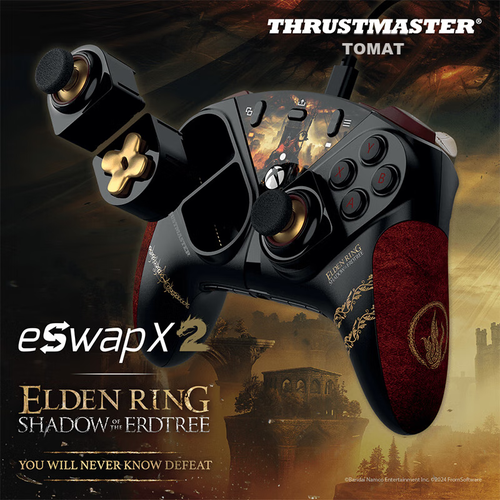 Геймпад THRUSTMASTER ESWAP X2 Elden Ring совместимый с ПК black 24613₽