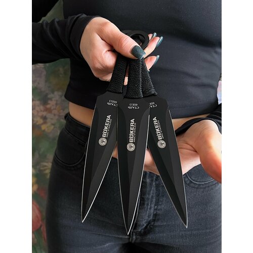 Набор тренировочных, спортивных ножей кунай арт. 197 / Не холодные ножи