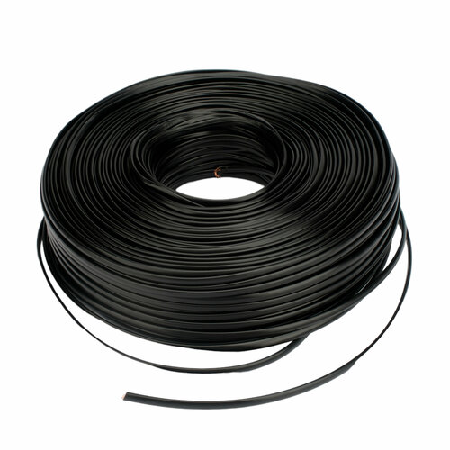 "Cablexpert" - Телефонный кабель 4-жильный, 100 метров, черный