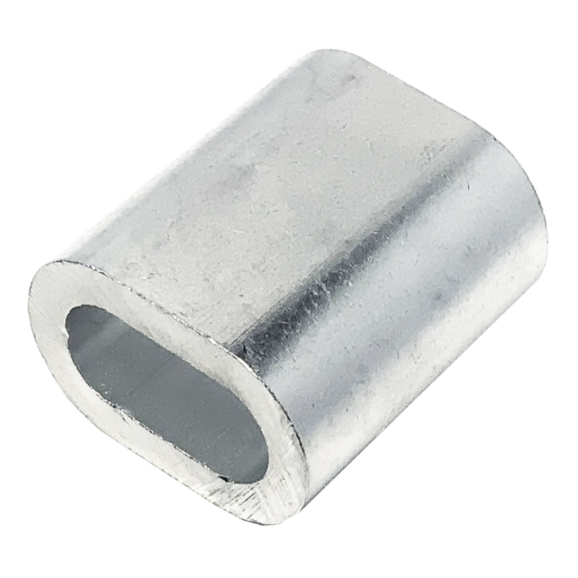 Зажим для троса DIN 3093 2 мм алюминий 2 шт. (3 шт в 1 упаковке)