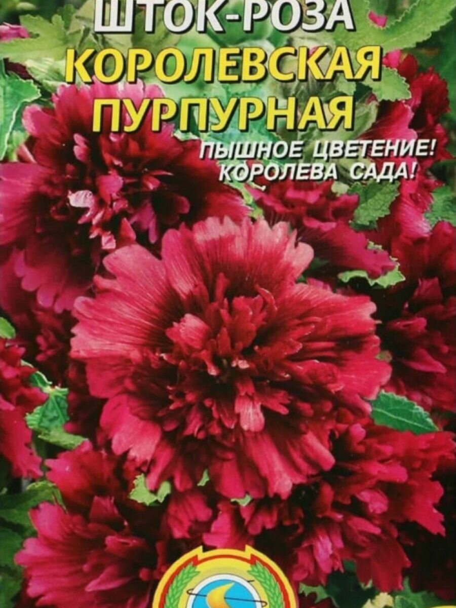 Семена Шток-роза Королевская Пурпурная 01 гр Плазменные семена