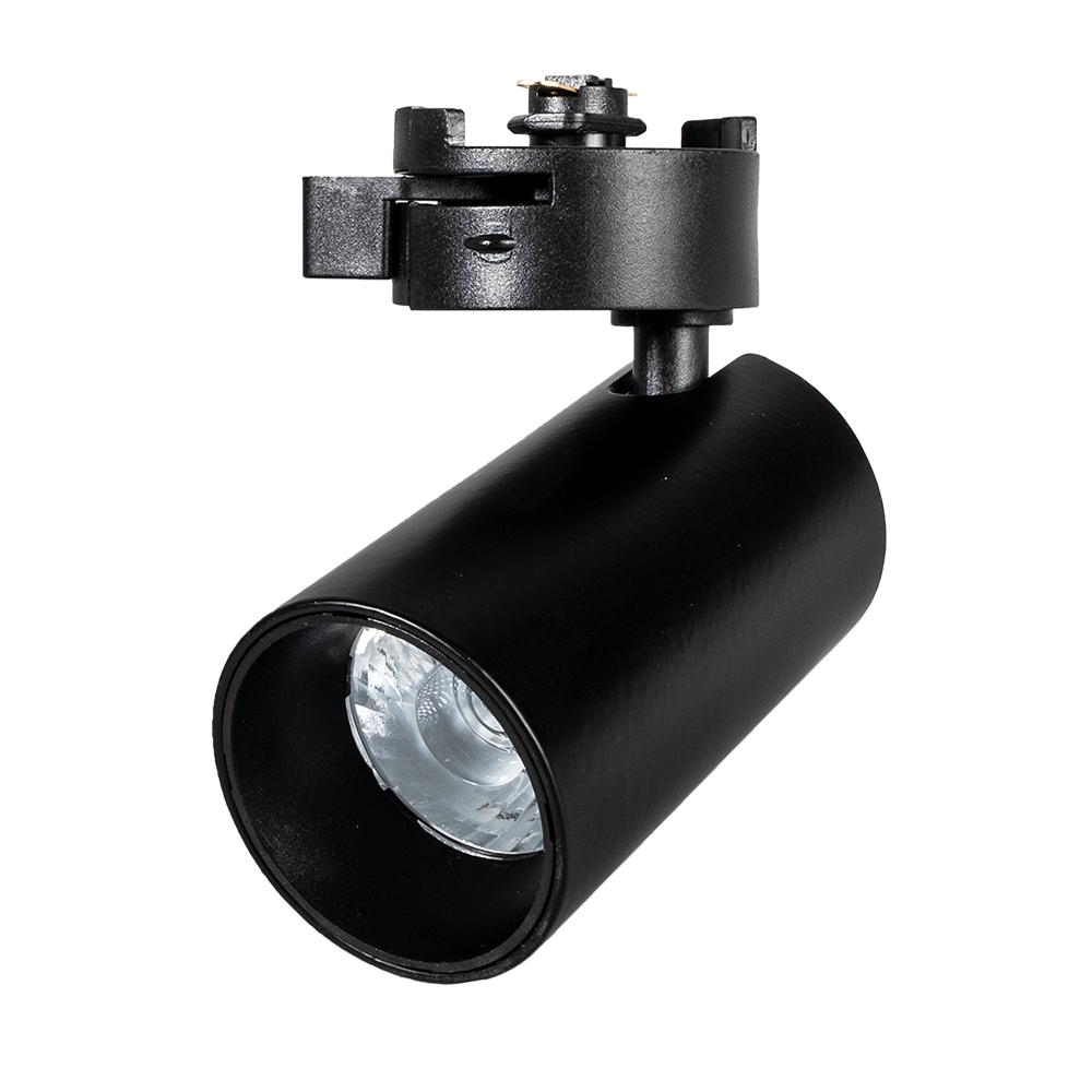 Трековый светильник светодиодный спот Jazzway PTR 0708 8w 4000K BL чёрный