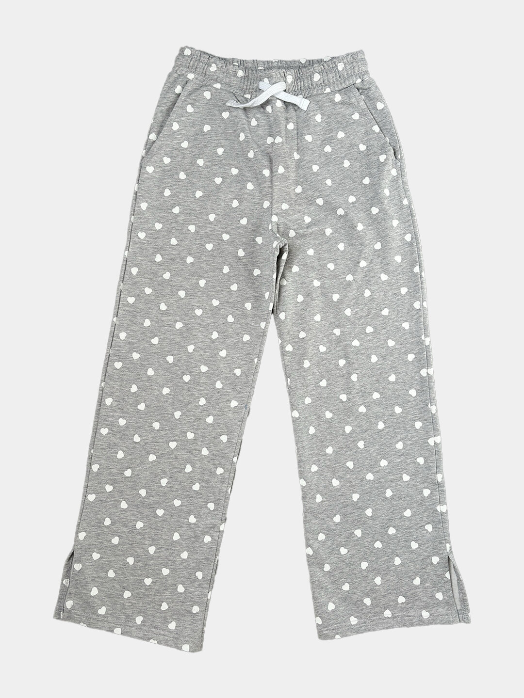 Брюки школьные neo, размер 152, серый меланж — фото 1