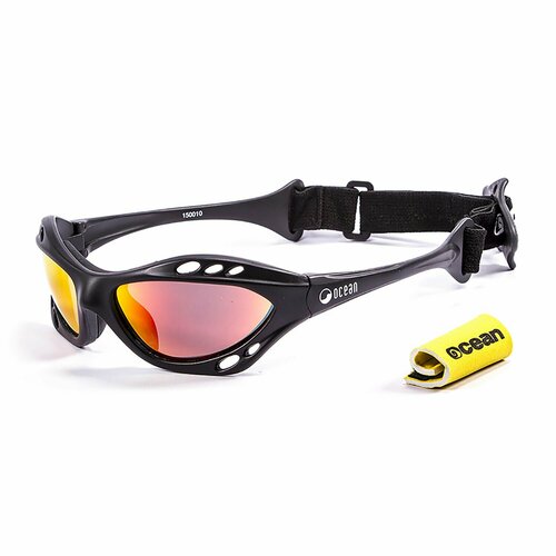 Солнцезащитные очки OCEAN SUNGLASSES, черный/красный
