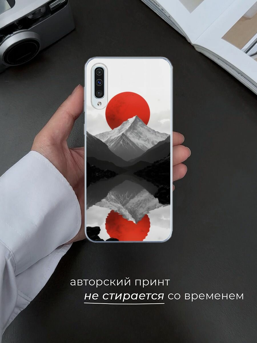 Чехол на Samsung Galaxy A50/A30s / Самсунг Галакси A50/A30s с принтом Белая гора — фото 1