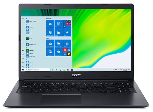 15.6" Ноутбук Acer Aspire 3 A315-23-R7CZ 1366x768, AMD Ryzen 3 3250U 2.6 ГГц, RAM 8 ГБ, SSD 256 ГБ, AMD Radeon Graphics, Windows 10 Home, NX.HVTER.028, черный