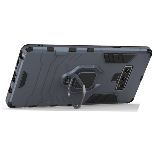 фото Противоударный чехол с кольцом panther case для samsung galaxy note 9 black panther