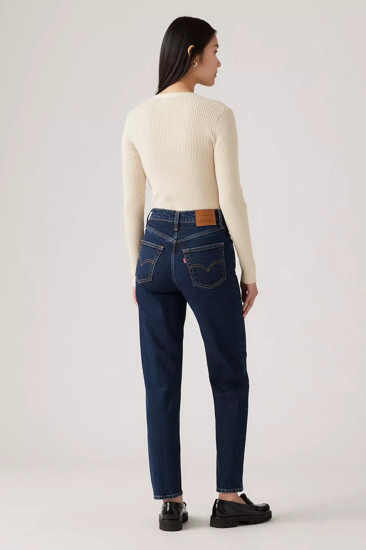 Джинсы мом Levi's 80s MOM JEAN, размер 27/28 JEAN, синий/голубой — фото 1