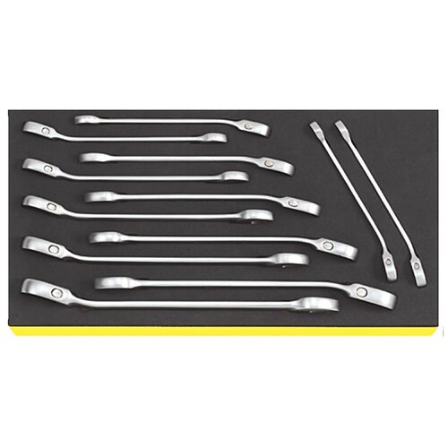 Набор гаечных ключей Stahlwille TCS 17/12, 12 предм., черный