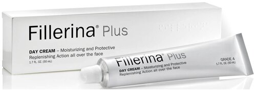 Fillerina Day Cream Grade 4 SPF 15 Дневной крем для интенсивного увлажнения кожи лица и коррекции сильно выраженных возрастных изменений, 50 мл