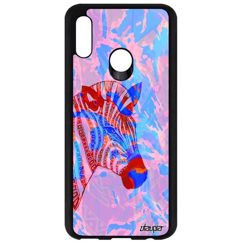 фото Чехол на смартфон honor 10 lite, "зебра" полосатая саванна utaupia