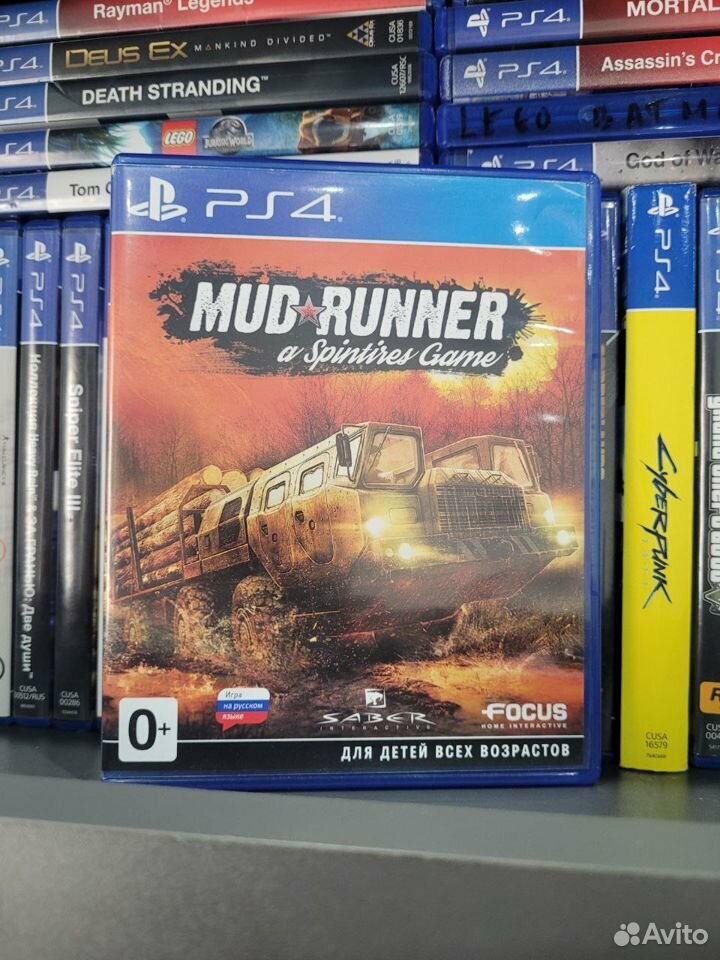 MudRunner: a Spintires Game PS4 (рус.)