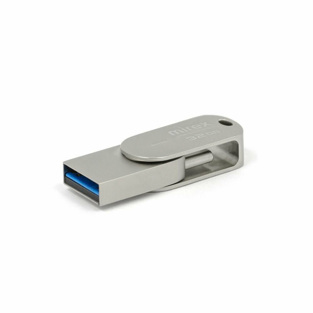 Накопитель USB 3.1 32GB Mirex OTG, Type-C, металл - фото №12