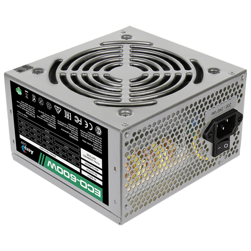 фото Блок питания aerocool eco-600w 600w