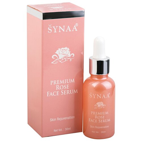 Сыворотка для лица омолаживающая с маслом Дамасской розы Synaa 30мл