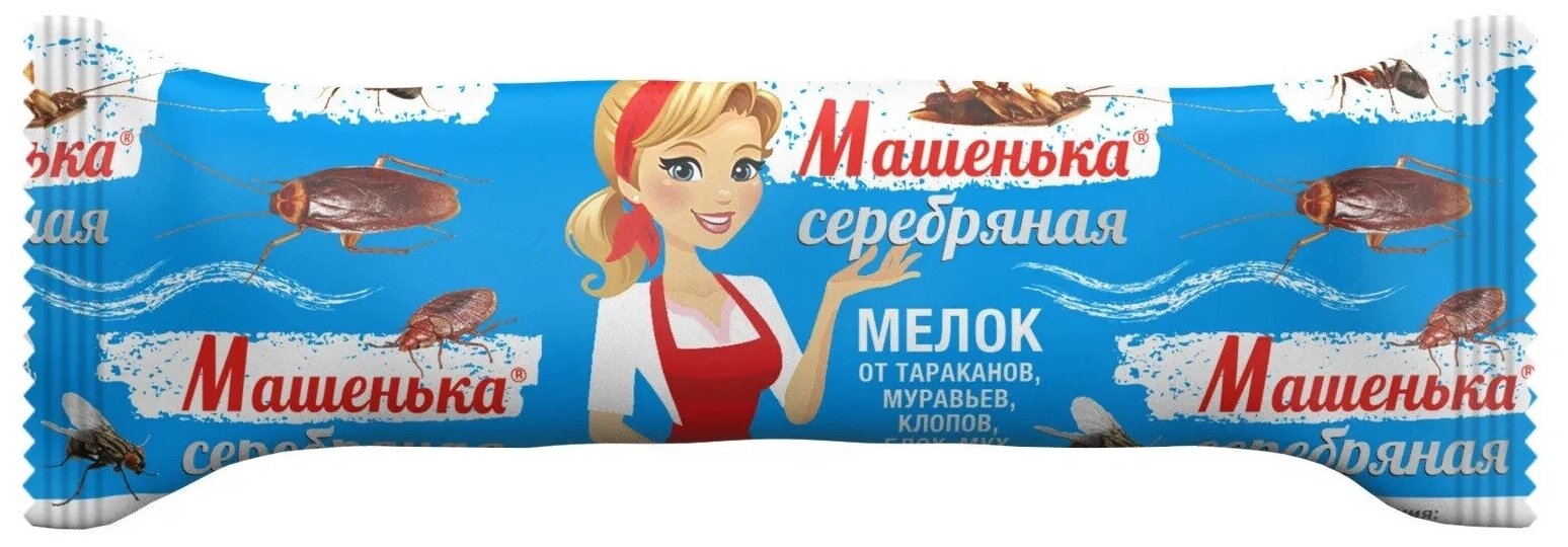 Мелок от тараканов "Машенька" серебряная, 20г - фотография № 1