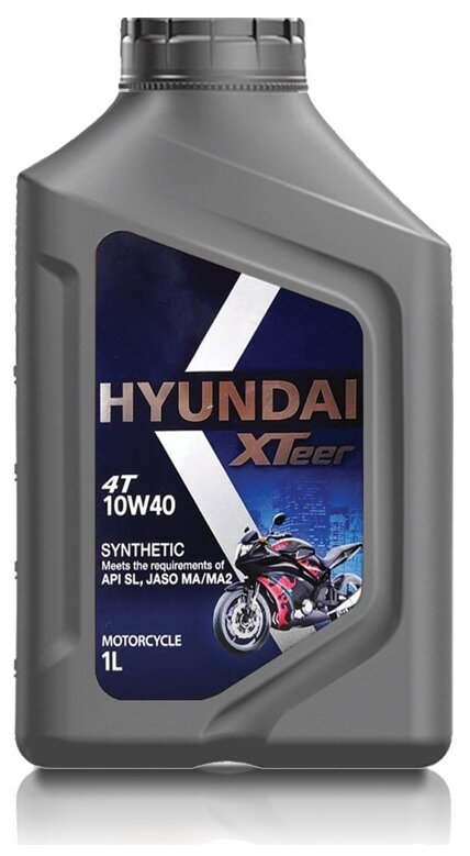 Синтетическое моторное масло HYUNDAI XTeer XTeer 4T 10W-40