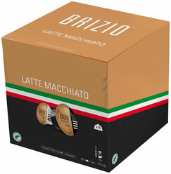 Кофе в капсулах Brizio Latte Macchiato Dolce Gusto 16 капсул
