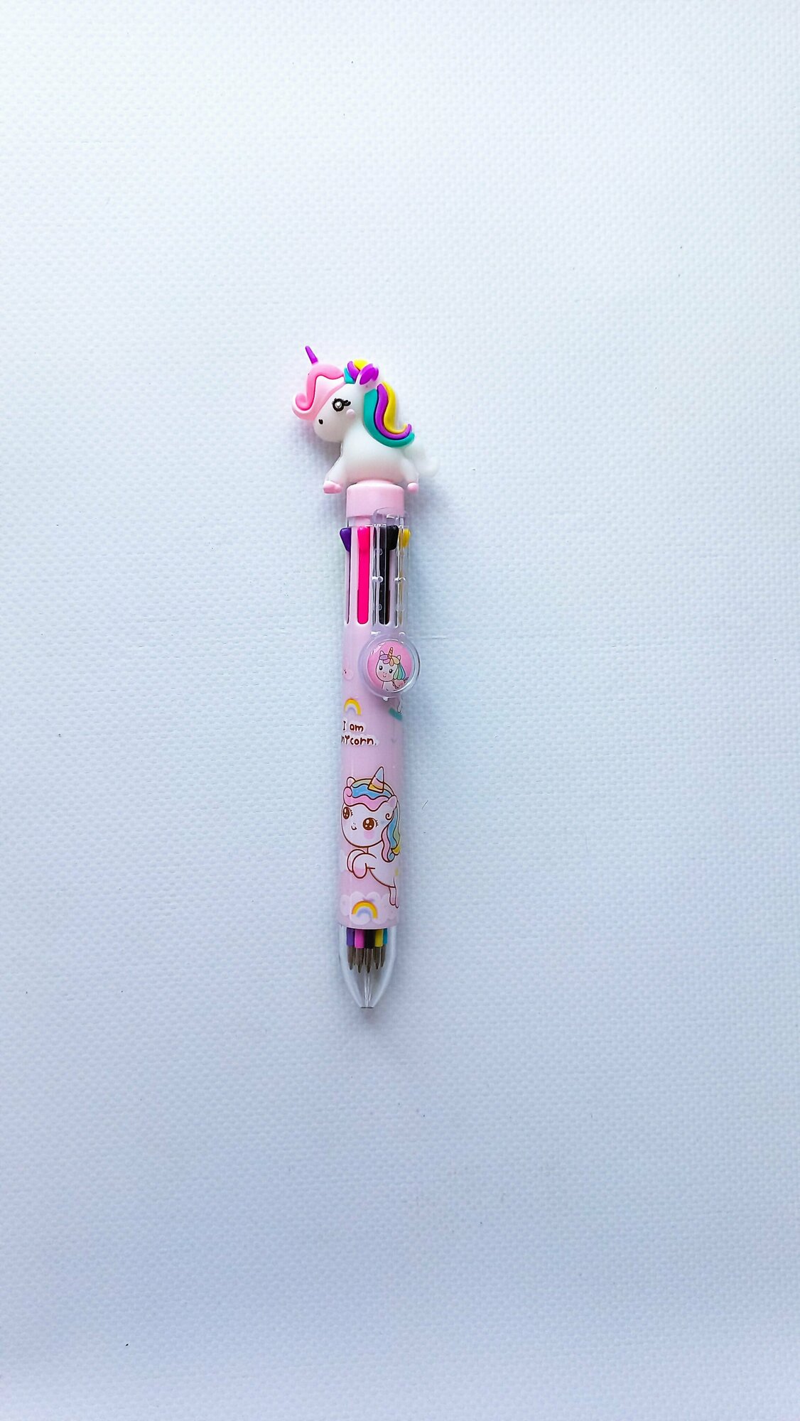 Разноцветная ручка с Единорогом 8 цветов в 1