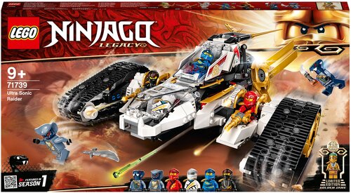 Конструктор LEGO Ninjago 71739 Сверхзвуковой самолёт, 725 дет.