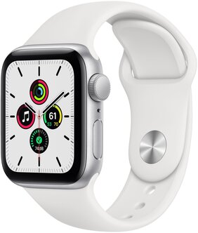 Умные часы Apple Watch Series SE Gen 1 40 мм Aluminium Case GPS RU, золотистый/сияющая звезда — купить в интернет-магазине по низкой цене на Яндекс Маркете