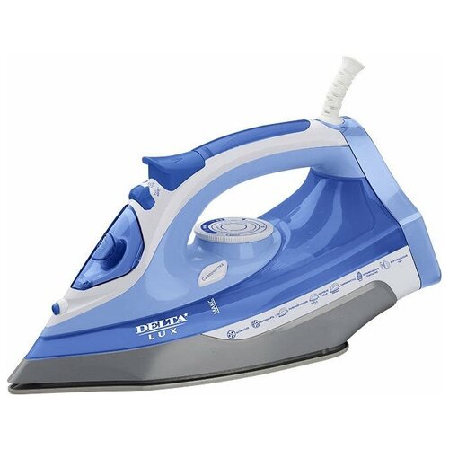 Утюг Delta Lux DL-712 белыйсиний 271800₽